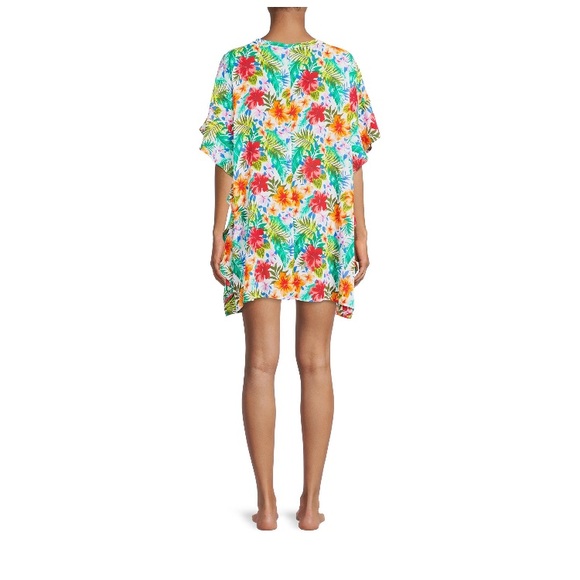 Beach Lace-UpSwim Cover-Up - Picture 7 of 8